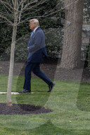 President Donald Trump Departs The White House 