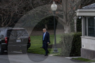 President Donald Trump Departs The White House 
