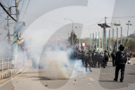 Pro-monarchists Clash With Police In Nepal 