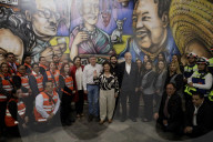Clara Brugada, Mexico City's Mayor, Tours The Progress Of Reopening Four Stations On Metro Line 1