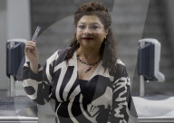 Clara Brugada, Mexico City's Mayor, Tours The Progress Of Reopening Four Stations On Metro Line 1