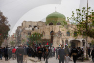 Activists In Yarmouk Camp Organize Solidarity Vigil For Gaza
