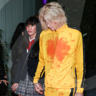 (FILE) Megan Fox and Machine Gun Kelly welcome baby girl
