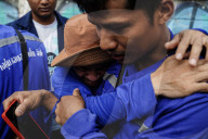 Rescue Operations In Bangkok's Collapsed Building Following A 7.7 Magnitude.