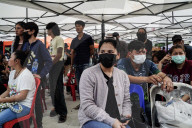 Rescue Operations In Bangkok's Collapsed Building Following A 7.7 Magnitude.