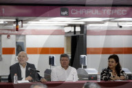 Modernization Works Line 1 Of The Mexico Metro Press Conference
