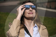 Partial Solar Eclipse In Warsaw 