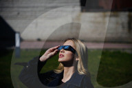 Partial Solar Eclipse In Warsaw 