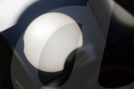 Partial Solar Eclipse In Warsaw 