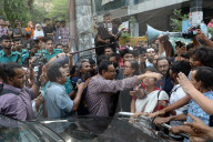 Workers Protest Demanding Unpaid Wages 