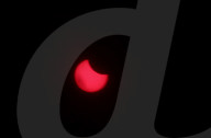 Partial Solar Eclipse  In Linkoping Sweden