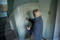 A Former Bunker Converted Into Cellars For Residents Is Seen In A Residential Building In Warsaw's Ochota District