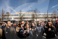 Demonstration Outside The U.S. Embassy In Copenhagen, Condemning U.S. Pressure On Greenland And Denmark.