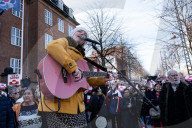 Demonstration Outside The U.S. Embassy In Copenhagen, Condemning U.S. Pressure On Greenland And Denmark.