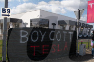 Boycott Against Tesla In Mülheim-Kärlich