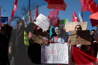 Protest Against Arrest Of Istanbul Mayor Ekrem Imamoglu In Duesseldorf