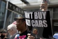 Tesla Protests Against Elon Musk And His Handling Of Government Employees Continue 