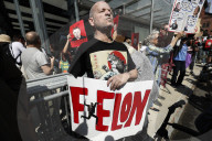Tesla Protests Against Elon Musk And His Handling Of Government Employees Continue 