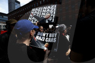 Tesla Protests Against Elon Musk And His Handling Of Government Employees Continue 