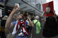 Tesla Protests Against Elon Musk And His Handling Of Government Employees Continue 