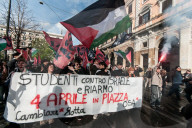 Pro-Palestinian Demonstration In Rome