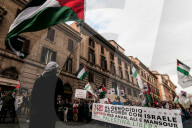 Pro-Palestinian Demonstration In Rome