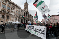 Pro-Palestinian Demonstration In Rome