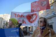 Rally Against The First Abortion Centre In Poland.