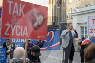 Rally Against The First Abortion Centre In Poland.