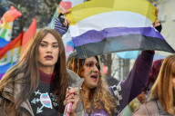 Demonstration In Madrid Against Transphobia