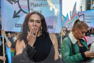 Demonstration In Madrid Against Transphobia