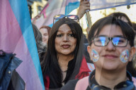 Demonstration In Madrid Against Transphobia
