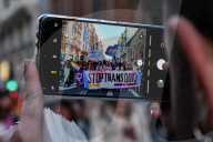 Demonstration In Madrid Against Transphobia