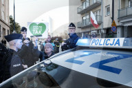 Anti-Choice Aka Pro-Life Protest At The First Polish Abortion Clinic
