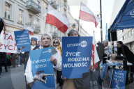 Anti-Choice Aka Pro-Life Protest At The First Polish Abortion Clinic
