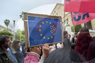 Protest Against The War In Bari, Italy