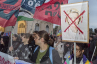 Protest Against The War In Bari, Italy