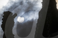 Partial Solar Eclipse From The Sagrada Família In Barcelona