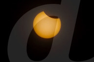 Partial Solar Eclipse From The Sagrada Família In Barcelona