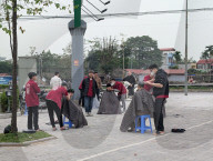 Free Haircuts Offered Outdoors