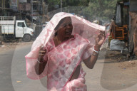 Heat Wave In Kolkata, India