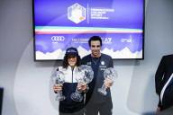 Federica Brignone Arrives At The Milano Malpensa Airport Of After Winning Three FIS Alpine Ski World Cup In Milan