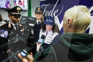 Federica Brignone Arrives At The Milano Malpensa Airport Of After Winning Three FIS Alpine Ski World Cup In Milan