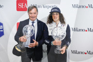 Federica Brignone Arrives At The Milano Malpensa Airport Of After Winning Three FIS Alpine Ski World Cup In Milan