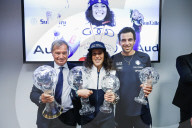 Federica Brignone Arrives At The Milano Malpensa Airport Of After Winning Three FIS Alpine Ski World Cup In Milan