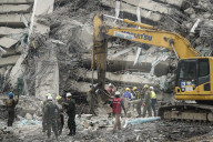 Search Operations Continue In Bangkok Following Building Collapse.