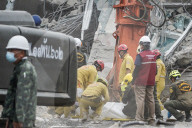 Search Operations Continue In Bangkok Following Building Collapse.