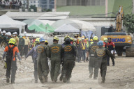 Search Operations Continue In Bangkok Following Building Collapse.