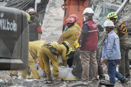 Search Operations Continue In Bangkok Following Building Collapse.