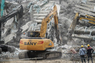 Search Operations Continue In Bangkok Following Building Collapse.